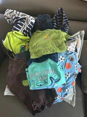 Gently used Baby Mixed Clothing Bundle Summer and Winter Clothes